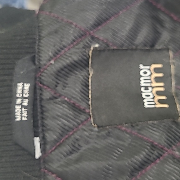 Chore Coat Outerwear Black Jacket Full Zip Quilted Lining Zip Ranch - Picture 7 of 9